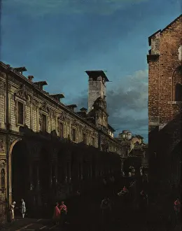 Milan Prints: Palazzo dei Giureconsulti and Broletto in Milan