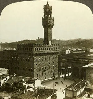 Arnolfo Prints: Palazzo Vecchio and Piazza della Signoria