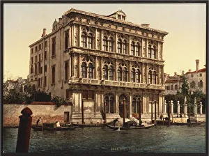 Palazzo Vendramin Calergi in Venice, 1880s