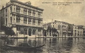 Images Dated 22nd November 2017: Palazzo Vendramin Calergi in Venice, 1880s