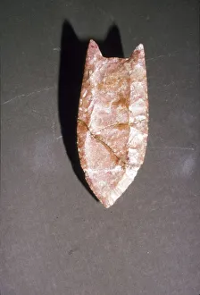 Paleolithic Dart Point, Folsom New Mexico, North America, c9000 BC-8000 BC Paleolithic Dart Point, Folsom New Mexico, North America, c9000 BC-8000 BC