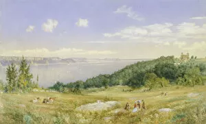 Cliffs Gallery: The Palisades, ca. 1870. Creator: John William Hill