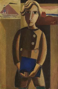 Short Hair Prints: Pally, 1922. Creator: Gustave De Smet