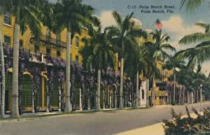 Ct Art Collection: Palm Beach Hotel, Palm Beach, Fla. c1940s