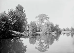 Palmer Park Prints: Palmer Park, the lake, between 1880 and 1899. Creator: Unknown