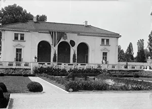 Ornamental Pond Prints: Pan American Union Annex, 1917