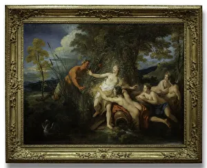 Pan and Syrinx, 1720. Creator: Jean Francois de Troy (French, 1679-1752)