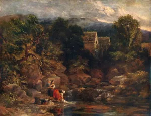 Llangollen Collection: Pandy Mill, Llanuwchllyn by David Cox