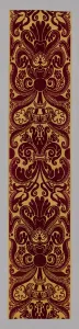 Panel from the Davanzati Palace, Florence, c. 1625. Creator: Unknown