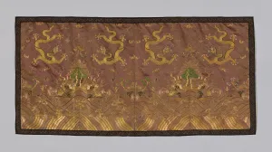 Panel (Dress Fabric), China, 1880/90, Qing dynasty(1644-1911). Creator: Unknown Panel (Dress Fabric), China, 1880/90, Qing dynasty(1644-1911). Creator: Unknown