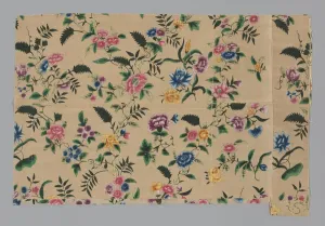 Panel (Dress Fabric), China, 18th century, Qing dynasty (1644-1911). Creator: Unknown