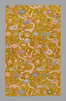 Panel (Dress Fabric), China, Qing dynasty (1644-1911), Mid-18th century. Creator: Unknown