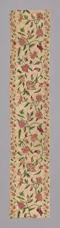 Chain Stitch Gallery: Panel, England, 18th century, Queen Anne period. Creator: Unknown