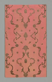 Spitalfields Gallery: Panel, England, c. 1719 / 20. Creator: Unknown