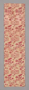 Compasses Gallery: Panel, England, c. 1720. Creator: Unknown
