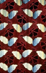 Brocaded Prints: Panel, Europe, 19th century (?). Creator: Unknown