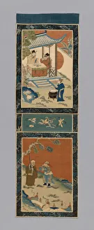 Panel (For a Screen), China, Qing dynasty (1644-1911), 1875 / 1900. Creator: Unknown