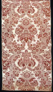 Lampas Prints: Panel, France, 1725 / 50. Creator: Unknown