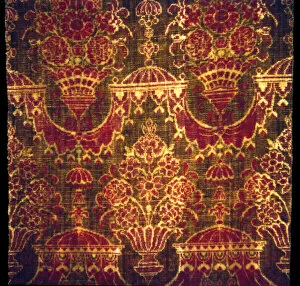 Velvet Gallery: Panel, France, 18th century. Creator: Unknown