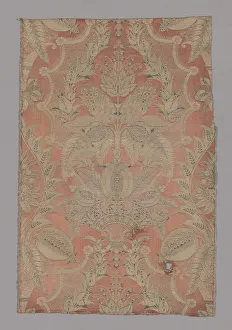 Red Background Prints: Panel, France, c. 1724 / 27. Creator: Unknown