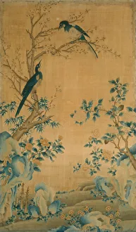 Panel (Furnishing Fabric), China, Qing dynasty (1644-1911), 1750 / 1800. Creator: Unknown