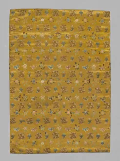Panel (Furnishing Fabric), China, Qing dynasty(1644-1911), 1800 / 50. Creator: Unknown