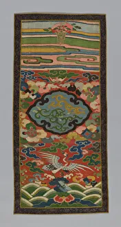 Panel (Furnishing Fabric), China, Qing dynasty (1644-1911), 1600 / 44. Creator: Unknown