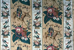 Panel (Furnishing Fabric), England, c. 1850. Creator: Unknown