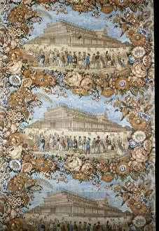 Panel (Furnishing Fabric), England, c. 1851. Creator: Wright & Lee