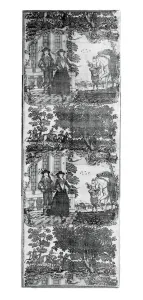 Daniël Mijtens Prints: Panel (Furnishing Fabric), England, c. 1785. Creator: Sir Robert Peel and Co