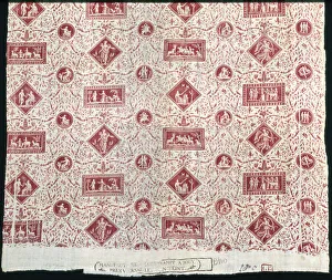 Panel (Furnishing Fabric), France, 1795 / 99. Creator: Oberkampf Manufactory