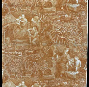 Panel (Furnishing Fabric), France, 1825 / 75. Creator: Unknown