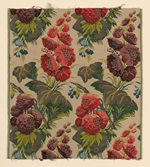 Panel (Furnishing Fabric), France, c. 1734 / 35. Creator: Unknown