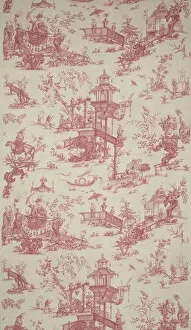 Panel (Furnishing Fabric), Nantes, c. 1786. Creator: Unknown
