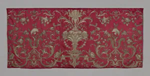 Satin Weave Prints: Panel, Germany, 19th century. Creator: Unknown
