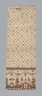 Chintz Prints: Panel, India, late 18th century. Creator: Unknown