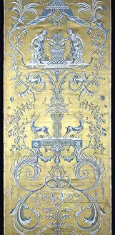 Panel, Lyon, Directoire period, c. 1785. Creator: Unknown