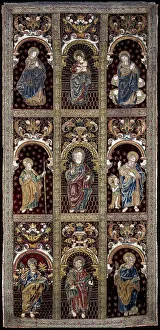 Liturgical Prints: Panel (Made of Reassembled Fragments from Orphrey Bands)