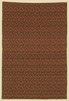 Material Collection: Panel (Mans Suiting Fabric), France, 1801 / 25. Creator: Unknown
