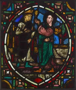 Silver Stain Prints: Panel, mid 1200s. Creator: Unknown