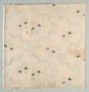 Tabby Prints: Panel, mid 1700s. Creator: Unknown