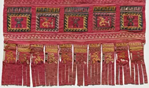 Wool Gallery: Panel, Peru, 1250/1470. Creator: Unknown
