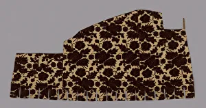 Brocaded Prints: Panel (Possibly Valence), France, c. 1890. Creator: Unknown