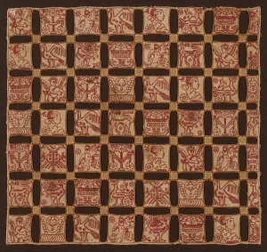 Pillowcase Prints: Panel (Probably used as a Pillow Cover), Italy, c. 1600. Creator: Unknown