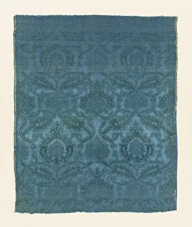 Damask Prints: Panel, Spain, 1525/75. Creator: Unknown