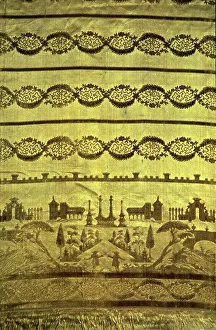 Satin Weave Prints: Panel, Spain, 1775/1800. Creator: Unknown