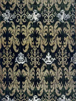 Damask Prints: Panel, Spain, Late 16th century. Creator: Unknown