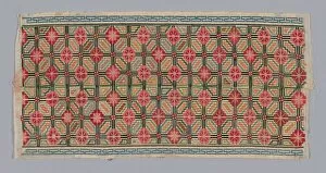 Cross Stitch Gallery: Panel (Trouser Band), China, Qing dynasty (1644-1911), 1875 / 1900. Creator: Unknown