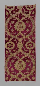 Satin Weave Prints: Panel, Turkey, 1550/75. Creator: Unknown