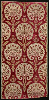 Satin Weave Prints: Panel, Turkey, 1575/1625. Creator: Unknown